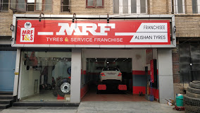 MRF Tyre Showroom