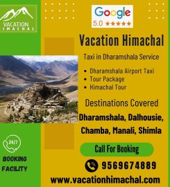 Vacation Himachal Dharamshala Taxi Service