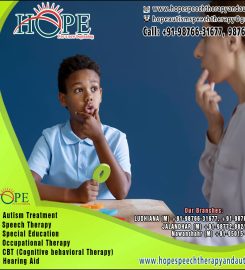 Hope Centre for Autism Treatment, Speech Therapy, Hearing Aid Centre for Kids & Children in Ludhiana Punjab https://www.hopespeechtherapyandautism.com Ludhiana: +91-98766-31677, +91-98763-31677, Jalandhar: +91-98772-88218, Nawan Shahr: +91-95015-93647