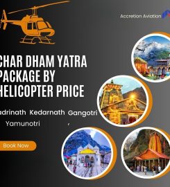 Accretion Aviation Char Dham Yatra By Helicopter Private Jet Charter Air Ambulance