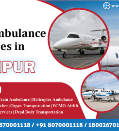 Fast Air Ambulance Care in Kanpur, Available 24/7