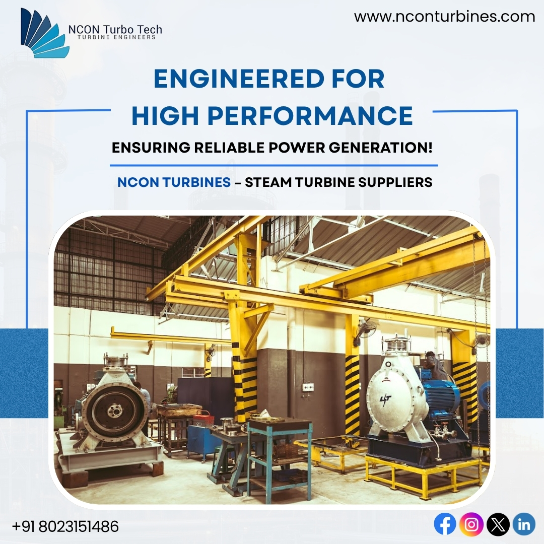 Reliable and Efficient Steam Turbine Solutions|Nconturbines.com