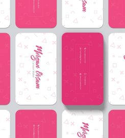 Premium Velvet Visiting Card Online | Tagsen
