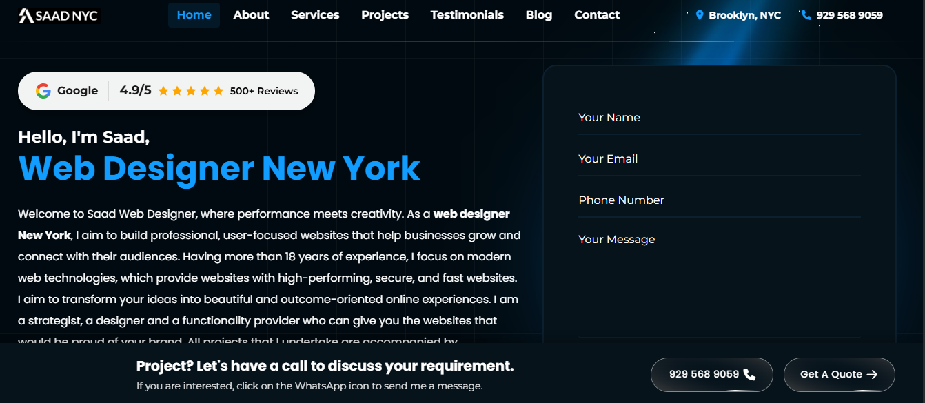 Web Designer In New York