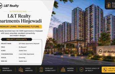 L&T Realty Hinjewadi: Upcoming 2 & 3 BHK Apartments